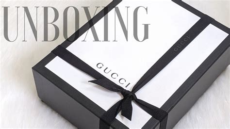 gucci bag unboxing 2020